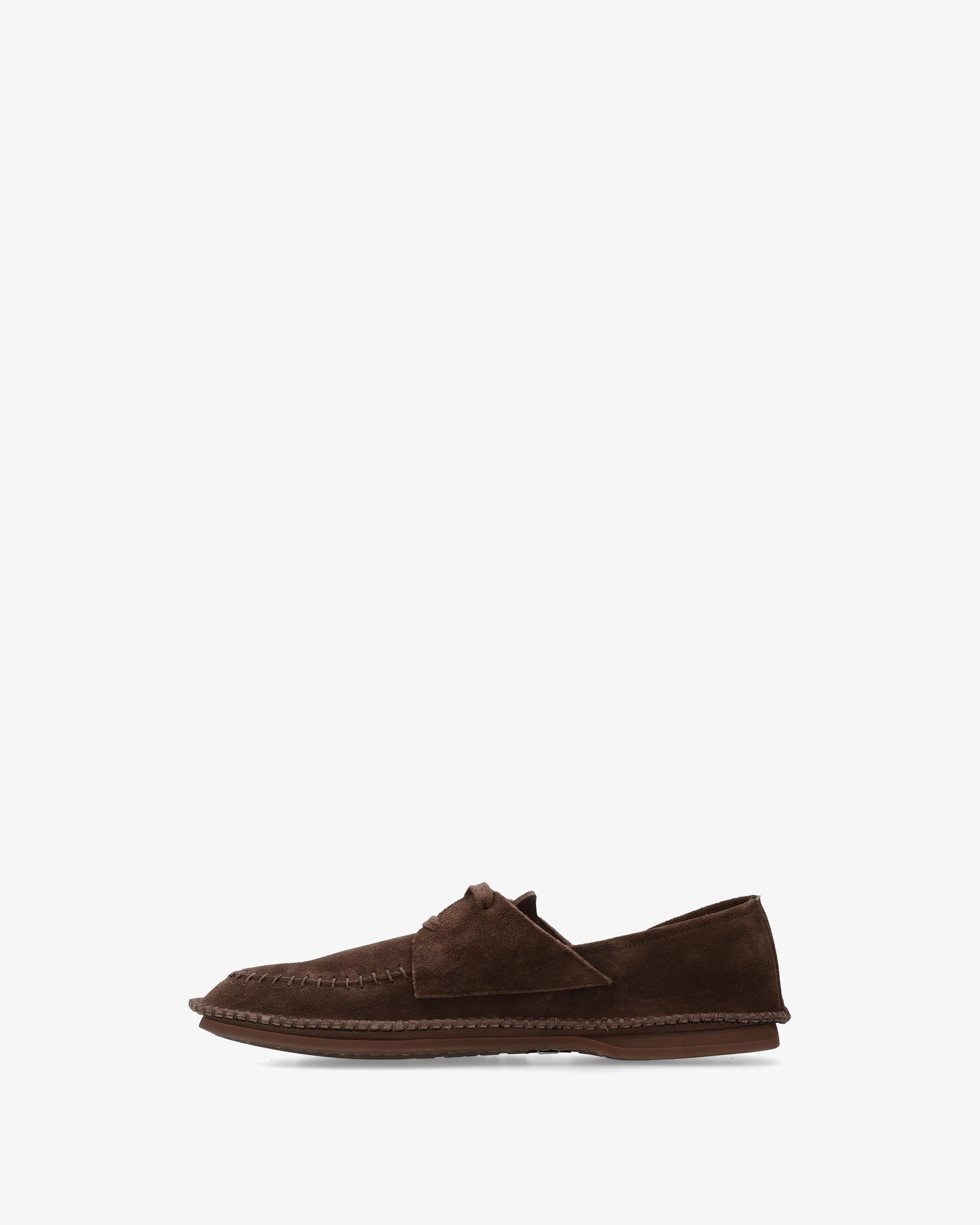 Deconstructed suede lace-up shoe - Image 3