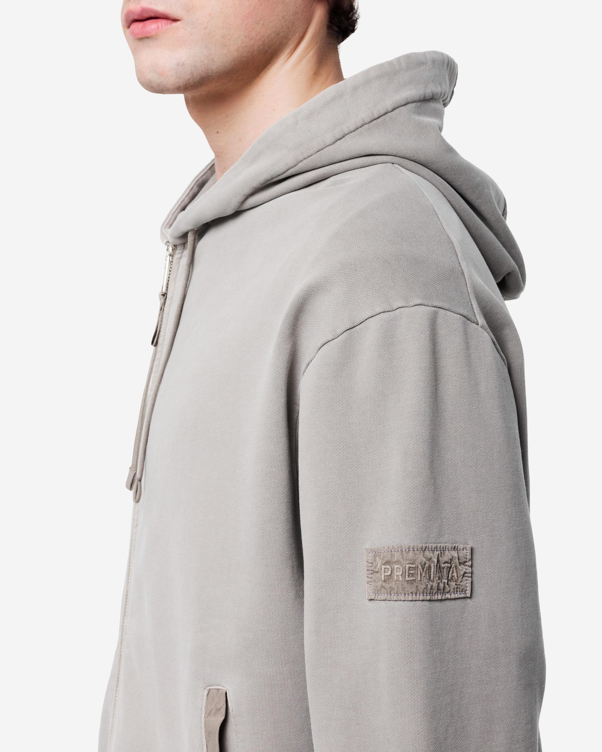 Cotton and nylon hoodie - Image 2