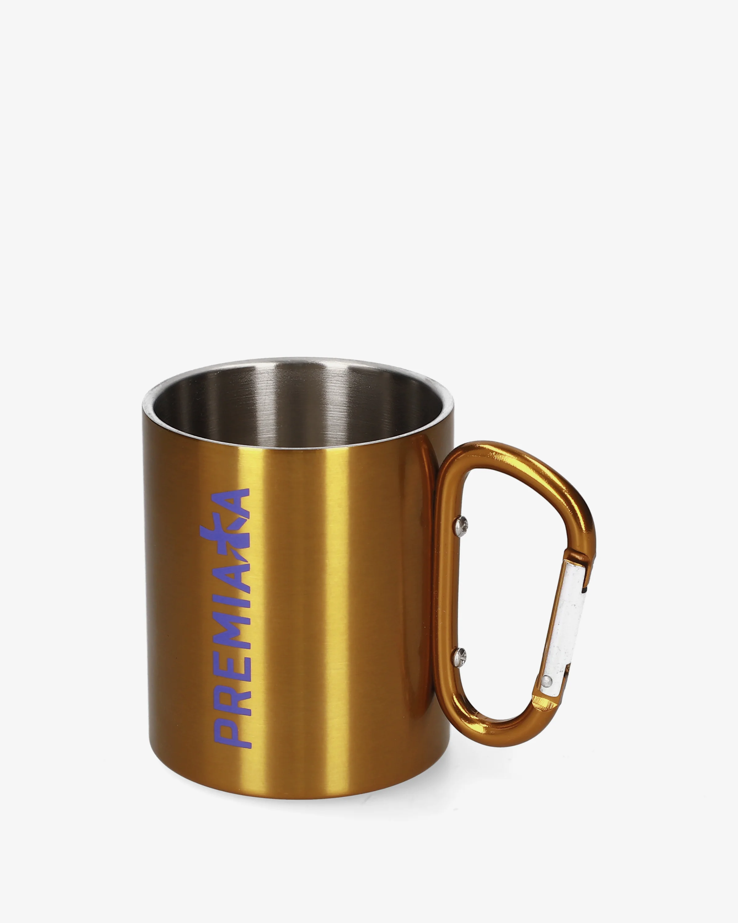 Metal travel mug