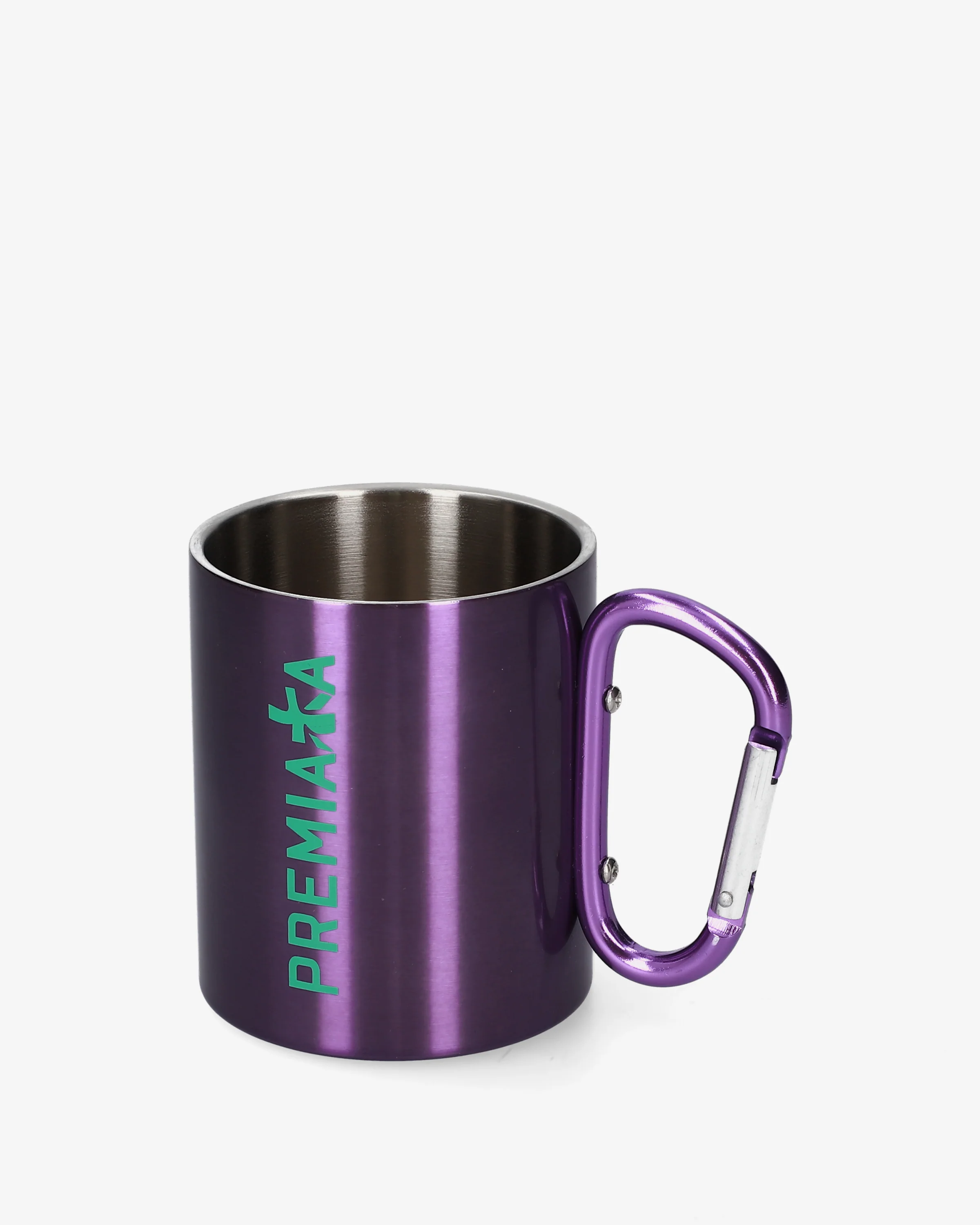 Metal travel mug