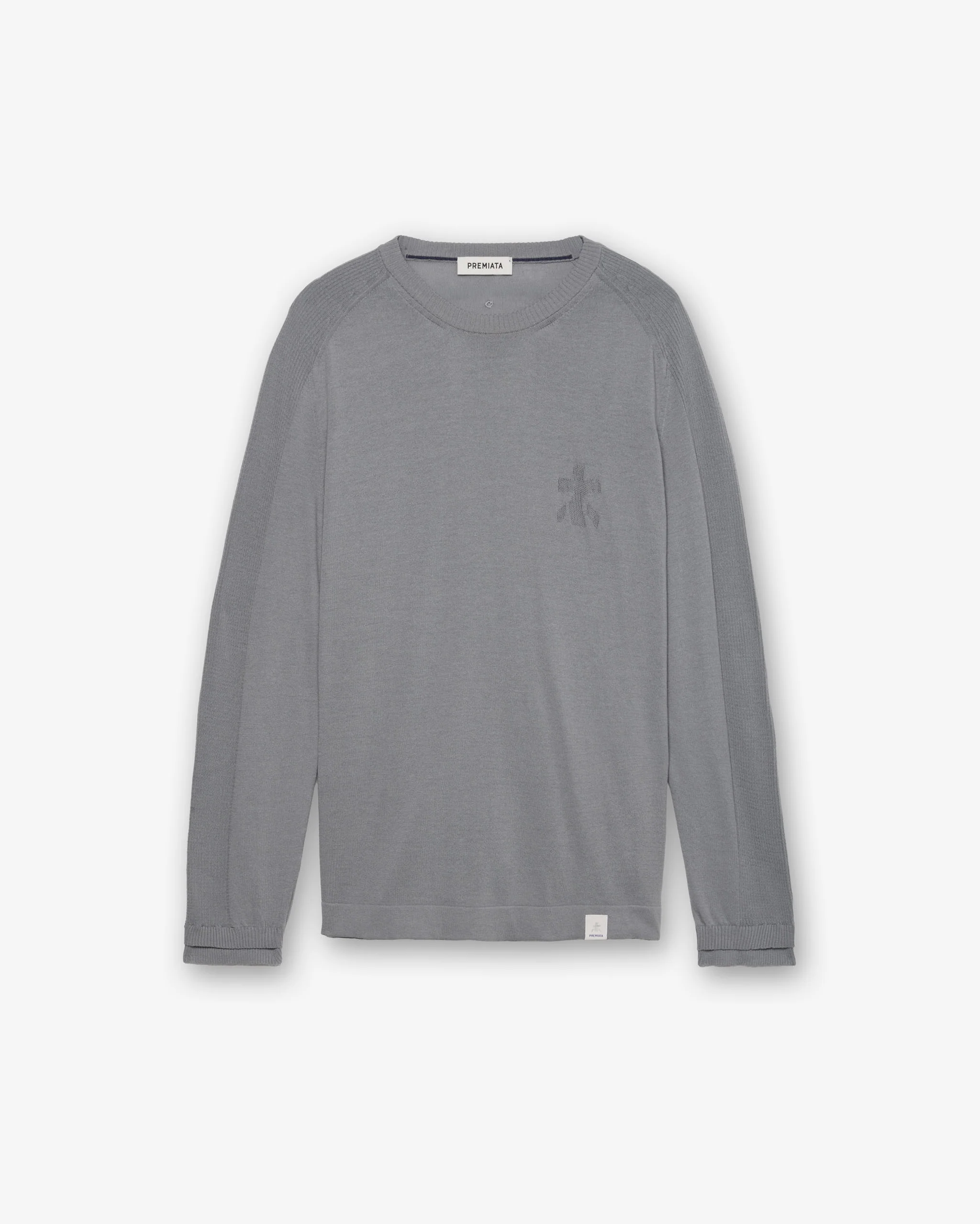 Cotton crew neck sweater