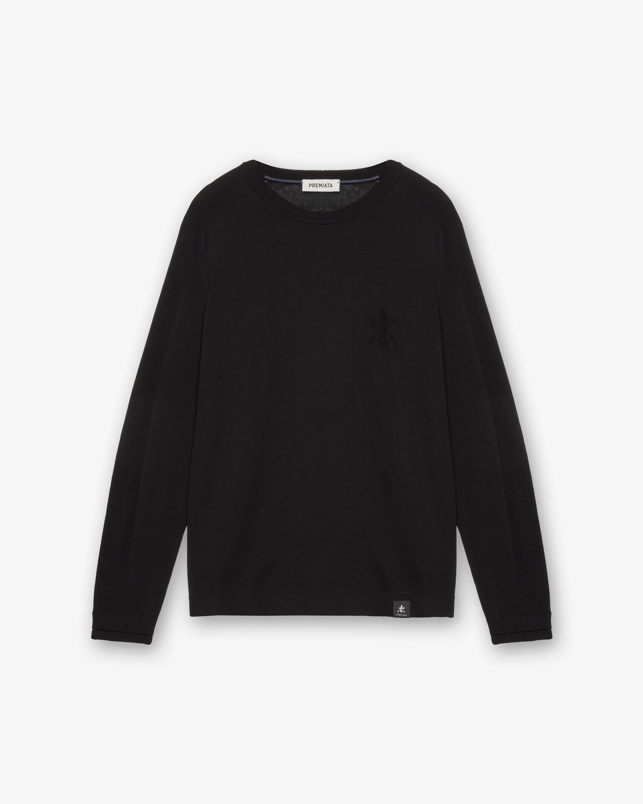Cotton crew neck sweater
