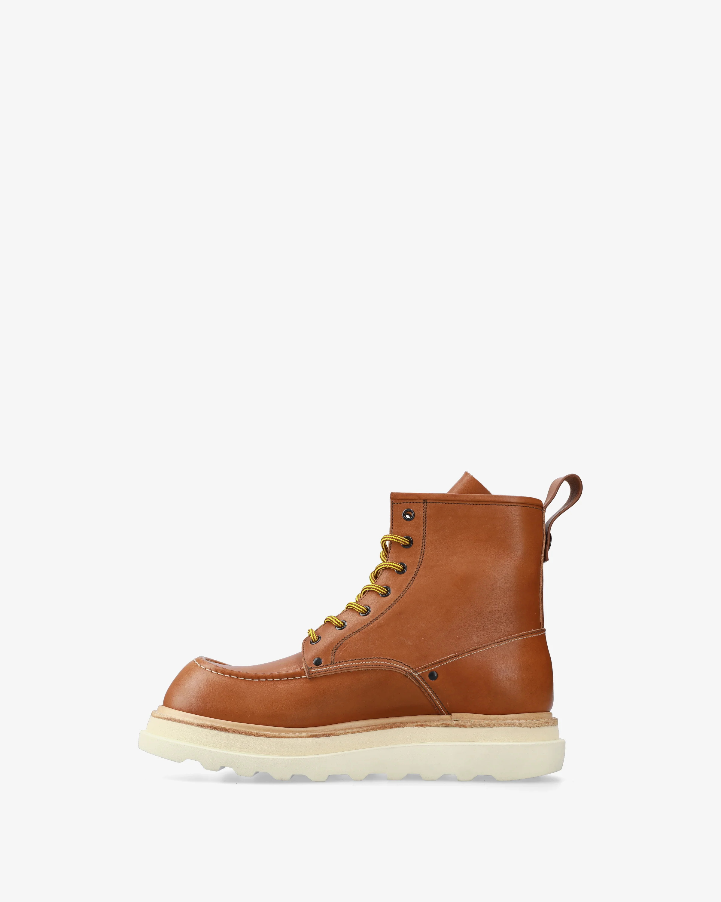 Leather lace-up ankle boots - Image 3