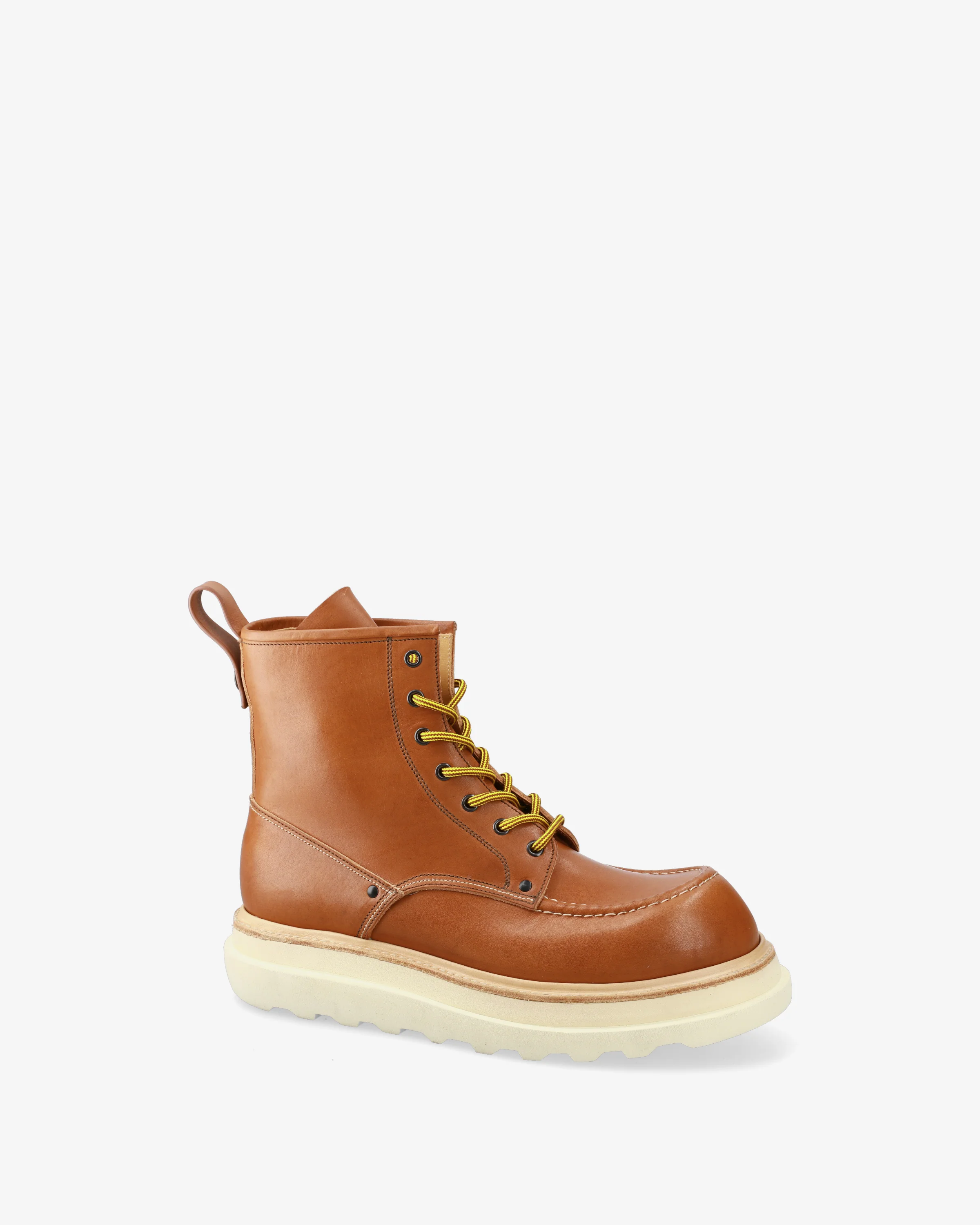 Leather lace-up ankle boots - Image 4